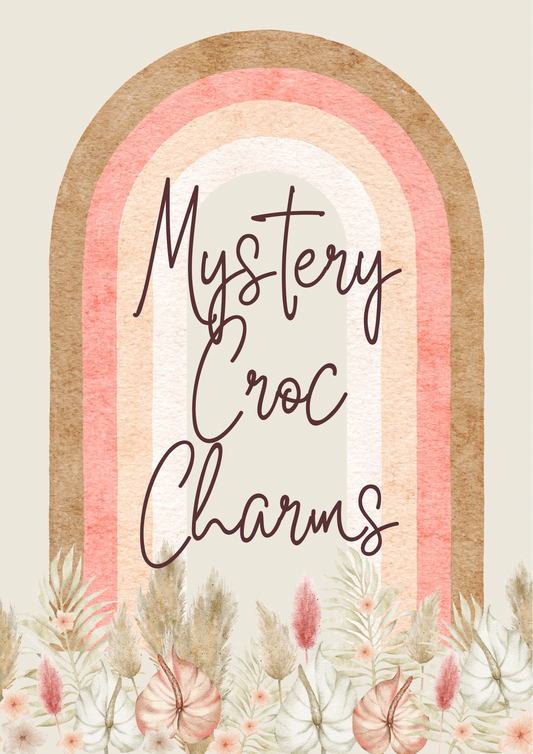 10 Mystery Croc Charms