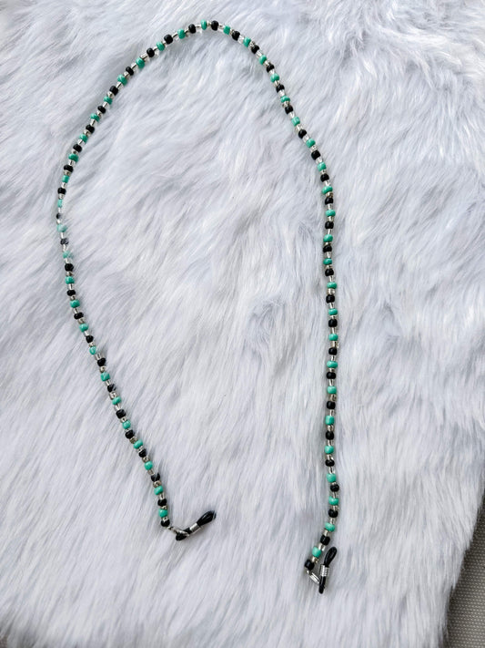 Turquoise and Black